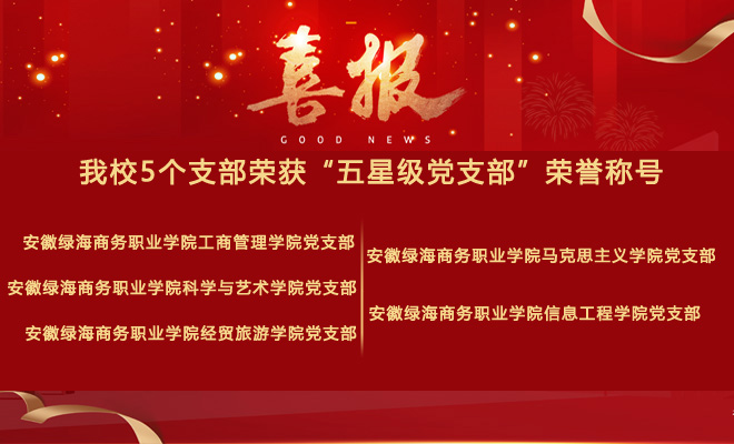 喜報(bào)！我校5個(gè)支部榮獲“五星級(jí)黨支部”榮譽(yù)稱(chēng)號(hào)