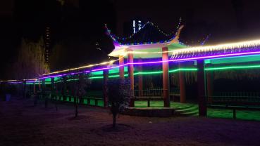 校園風(fēng)景——夜景	